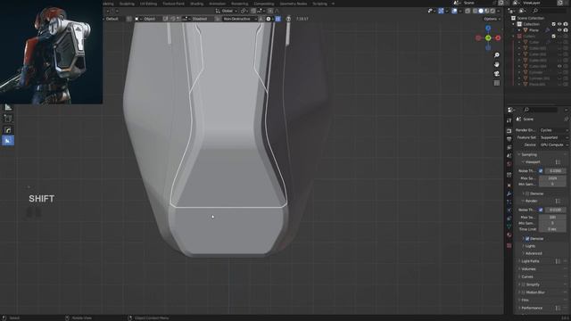 STARFIELD refernece modeling tutorial for Blender
