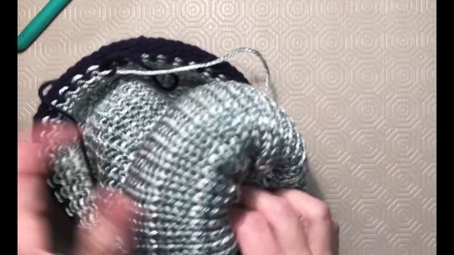 Long Drop Stitch Infinity Scarf With “STRAIGHT” Edge Join ~ Addi, Sentro, Circular Knitting