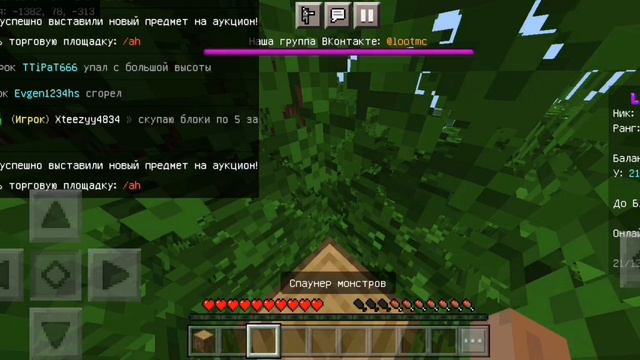 отдал элитры в честь вайпа!!!! LOOTMC