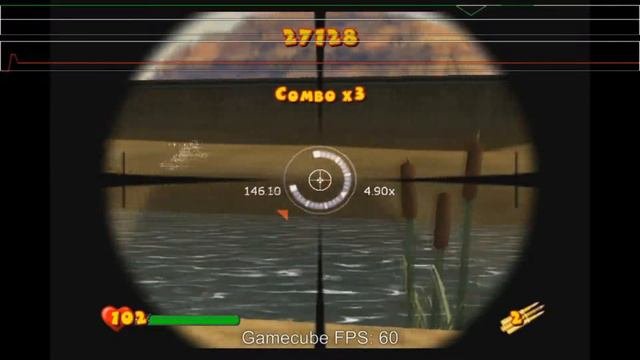 Framerate Serious Sam: Next Encounter - Nintendo Gamecube Long Test