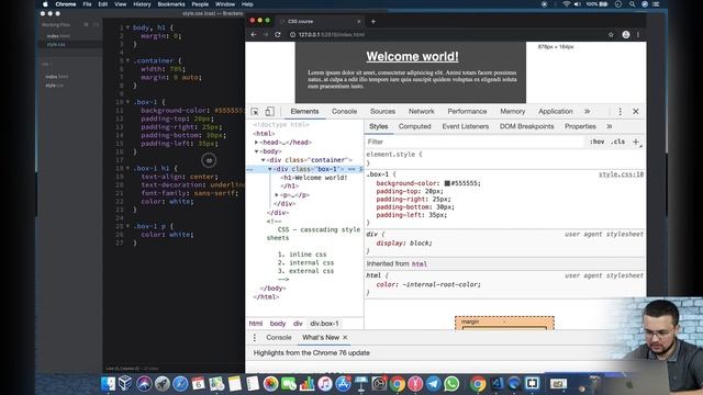 CSS ni organamiz 1-qism