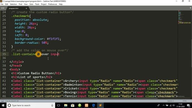 Custom Radio-button | html/css | htmlicloud | www.htmlicloud.com