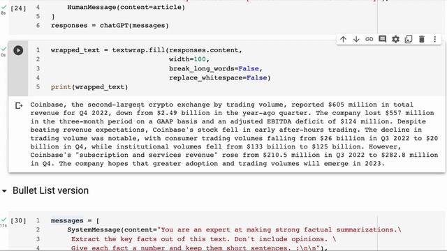 Building a Summarization System with LangChain - Part 3 Using ChatGPT Turbo