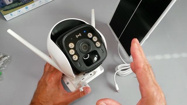 Камера  4G, 4MP, с солнечной панелью