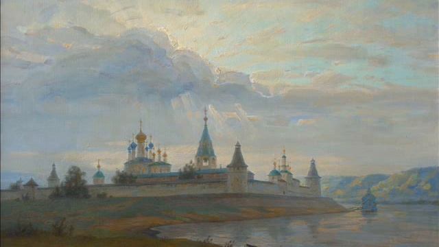 Занога Владимир "Утренние лучи над Макарием"