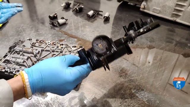 MB W211 E270cdi 5speed 722.6 - ремонт гидромуфты с обслуживанием гидроблока (www.zparts.lv)