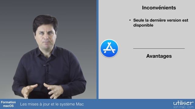 Les mises à jour et le système Mac