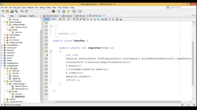 hibernate example in jsp with mysql with sound