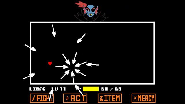Undyne The Undying With OFFICIAL Color No Hit - UNDERTALE