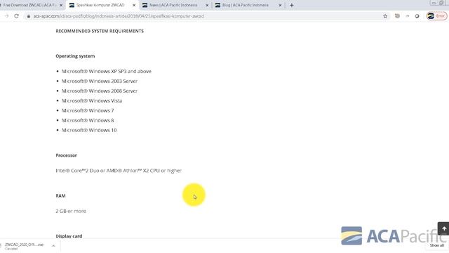 Download ZWCAD 2020