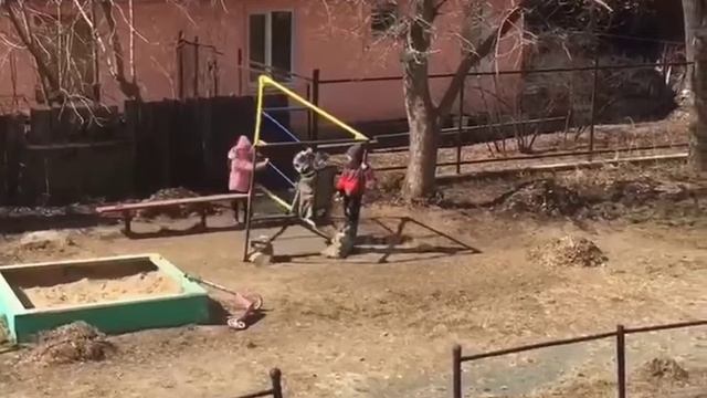 Просто обычные сибирские качели