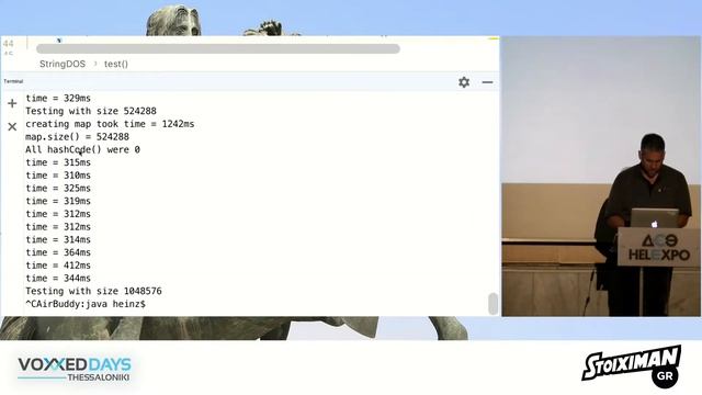 Voxxed Thessaloniki 2018 - Enough java.lang.String to Hang Ourselves … by  Heinz Kabutz