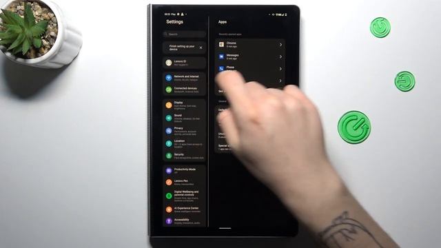 How to Switch On or Off VoLTE Calls in Lenovo Yoga Tab 11 - Find Volte Calling Option