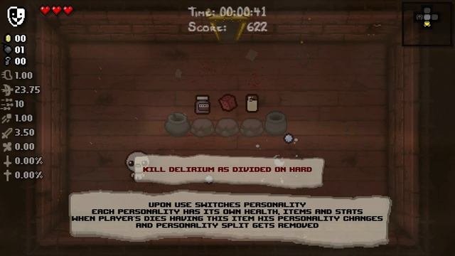 The Binding Of Isaac: Lost And Forgotten Mod Item Guide - Divided Baby, Split Personality