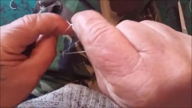 Как связать леску