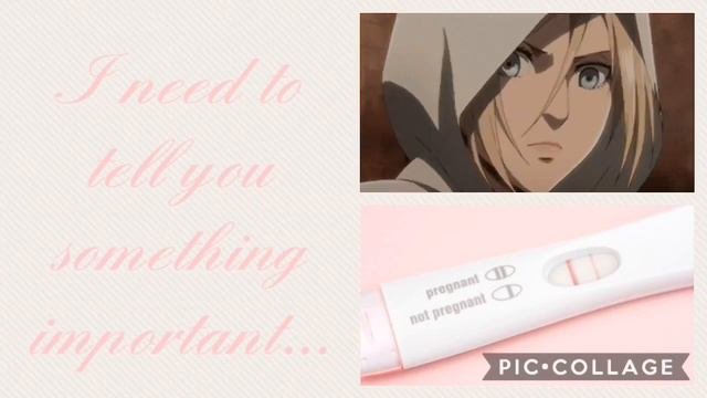 Good News?  ASMR  Pregnant Annie Leonhart x Male! Listener