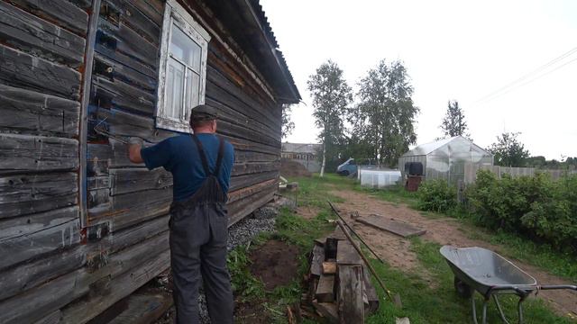 Я сделал это! Дом поднят