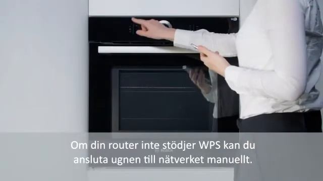 Home Connect anslutning av Bosch ugn