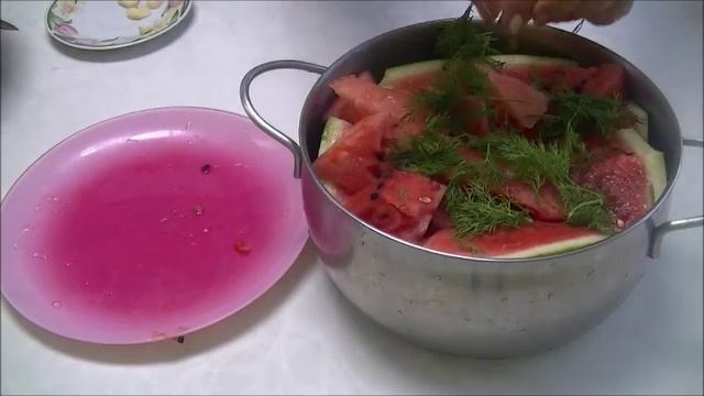 МИРОВАЯ ЗАКУСКА . Сегодня сделал-завтра ешь,Маринованные АРБУЗЫ ЗА СУТКИ!!!!