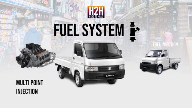 NEW H2H #248 Suzuki  ALL NEW CARRY vs Daihatsu GRAN MAX