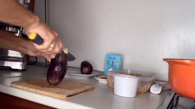 ЦАКОНИКИ / РАГУ из НУТА и БАКЛАЖАН / греческое блюдо