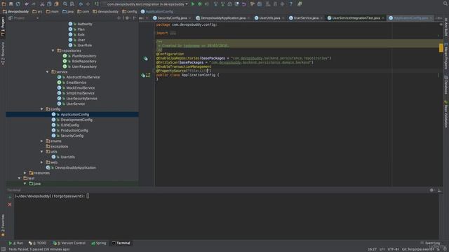 032 Externalising the configuration