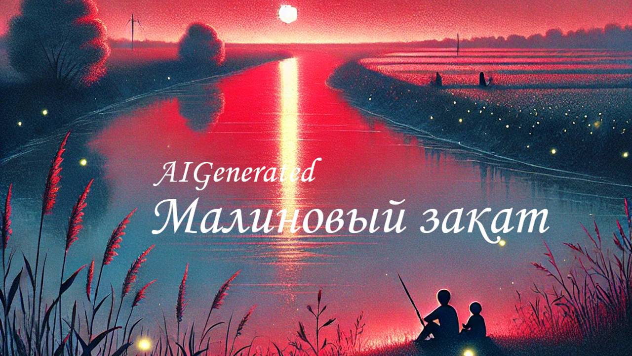 AIGenerated - Малиновый закат