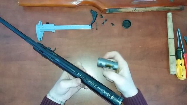Сборка китайской пневматической винтовки