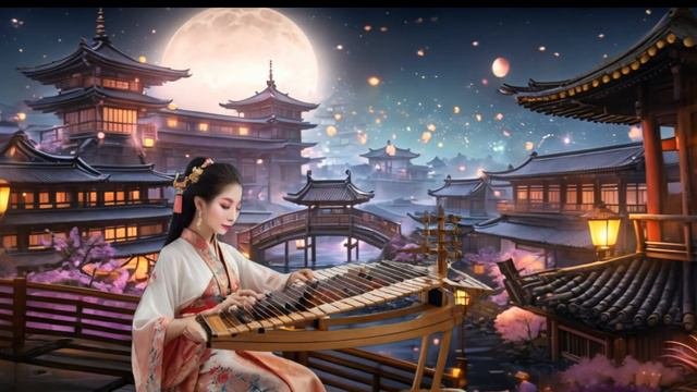 中国古典音乐古韵悠扬琴韵飘逸心灵共鸣演奏中国传统音乐感受古筝之美沉浸在悠扬的旋律中领略千年文化的魅力唤醒心灵深处的共鸣与感悟