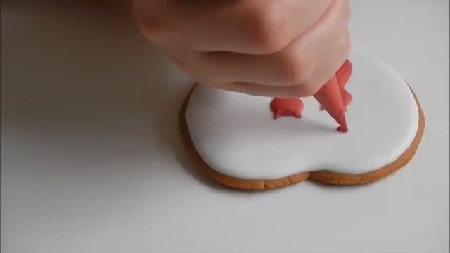 Мастер класс по украшению пряника ко Дню Валентина /How to decorate cookie to St Valentine Day