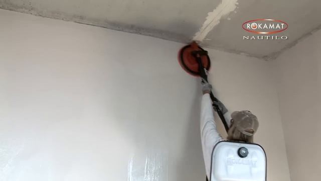 ROKAMAT "NAUTILO" - Plaster Finishing Machine / Spezialfilzmaschine [Original Video]