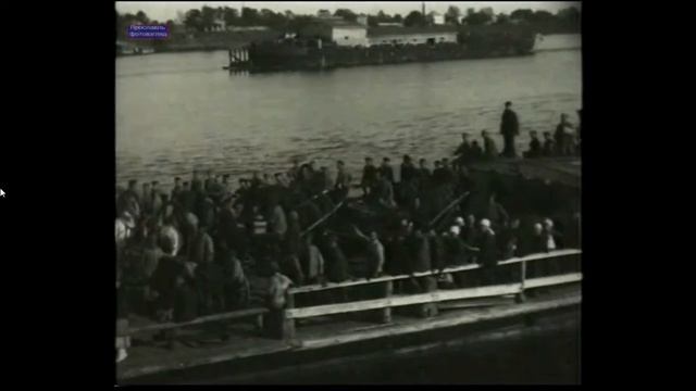 Красный съезд и речной вокзал в 1930-х