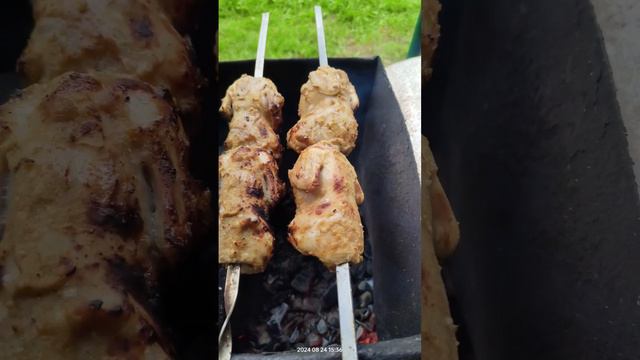 Шашлык из перепелов