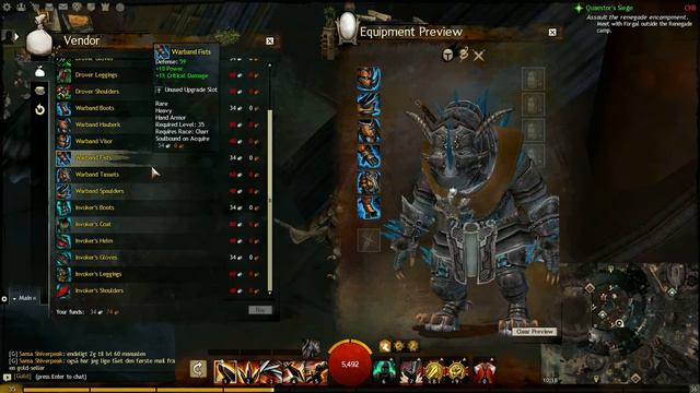 Cultural Armor Tier 1 To All Classes [Charr] - Guild Wars 2