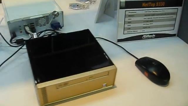 Tweak.dk CeBit 2009 ASRock MiniBooks og NetTop PCer video 2 af 3