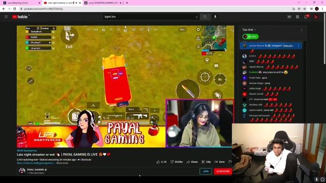 Jonathan Raid on Payal Gaming| Payal Cute Response #Payalgaming #Jonathan #Jonathanraid #Raid