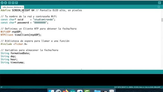 #ESP32 #ESP32Arduino #Arduino ? CURSO TUTORIAL ESP32 ARDUINO BÁSICO DESDE CERO? WEBSOCKET TTGO LoRa