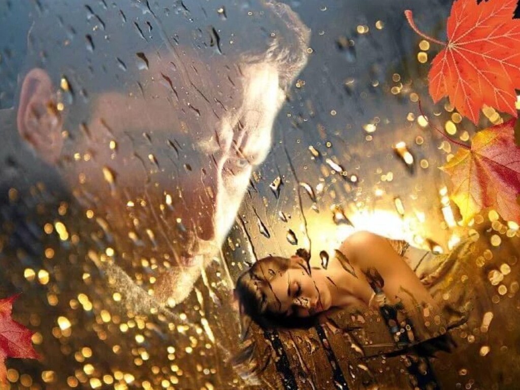 Она подставила лицо обильному золотому дождику и наслаждалась получаемыми ощущениями
