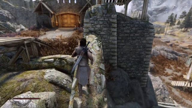 Do you enter Whiterun like this too or are you normal?