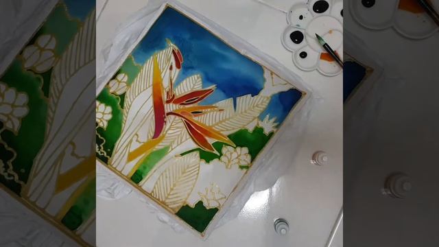 Batik Painting for Beginners | Time Lapse