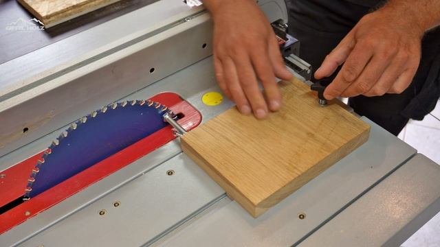 Dünne Holzleisten / Streifen Super Einfach - Leisten Mit Der Tischkreissäge - Vorrichtung - Säge Ji