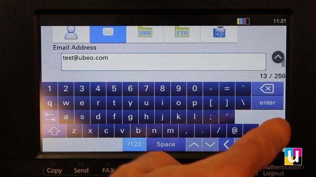 Kyocera Adding Addresses and One Touch Destination