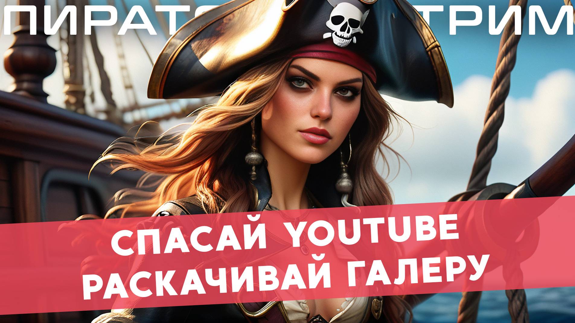 Спасаем YouTube, раскачиваем галеру — ПиратLive 18.07