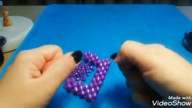 DIY Letter E beads. Буква Е из бусин.