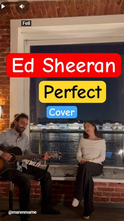 Ed Sheeran - Perfect, cover, Марен Марнэ, Сабина