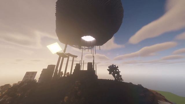 Minecraft Cyberpunk Island (Cinematic)