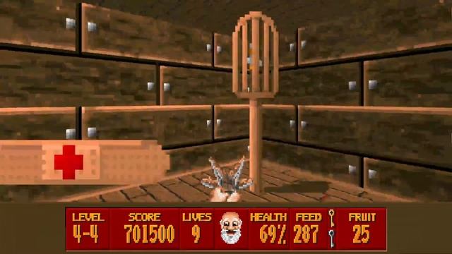 Super 3D Noah's Ark, Hard difficulty, 100% Walkthrough Level 4-4 with commentary