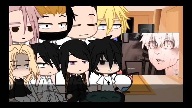Tokyo revengers   Kanto manji   react to takemichi? ?  Shinichiro  Español and ingles 