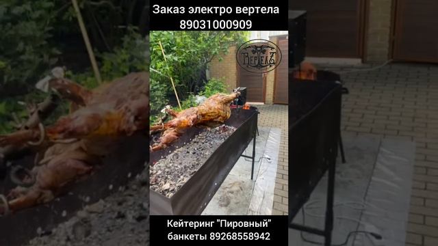 Нежнейшая баранина🥩с пылу, с жару на вертеле😋 Приобретение электро-вертела ☎ 89031000909 #дача