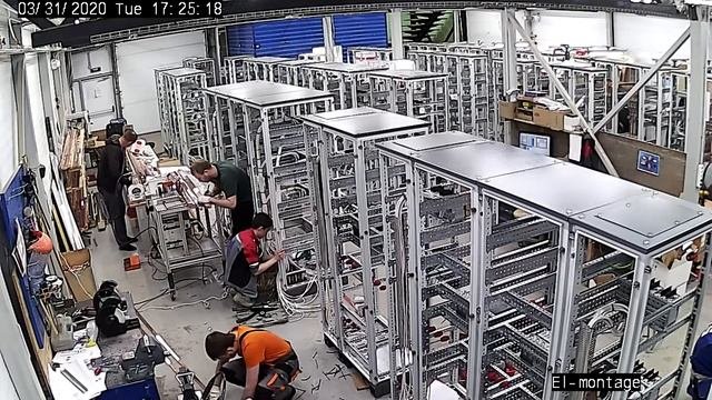 Сборка 23 ВРУ для инфекционного корпуса в новой Москве за 10 дней.
